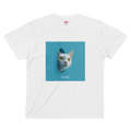 urday【Animal／White Cat／LB】フォトTシャツ（1298002）ホワイト/urday（マミアン）