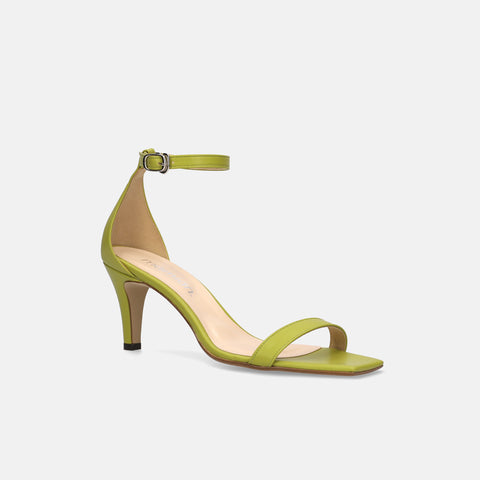 15% OFF: Simple Strap Sandals (735) Smoky Green