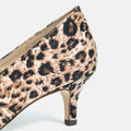 50%OFF：スクエアトゥ パンプス（5300）Sレオパード/mamian（マミアン）